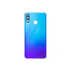 Tapa Trasera+Lente de Cámara Huawei P30 Lite 24MP Azul Tapa Trasera+Lente de Cámara Huawei P30 Lite 24MP Azul